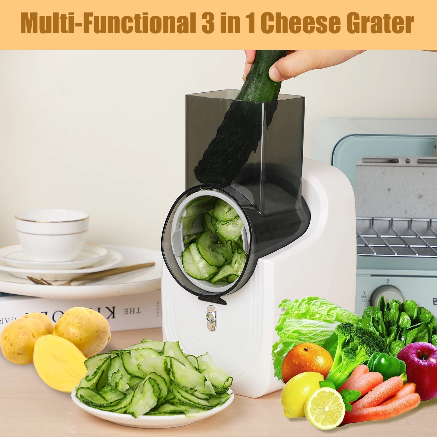 Vegetable Slicer Shredder