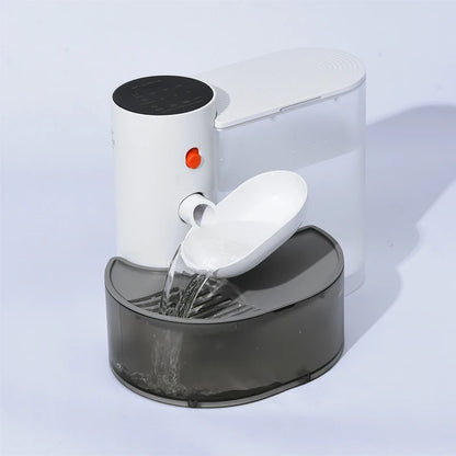 Moving Water Pet Feeder