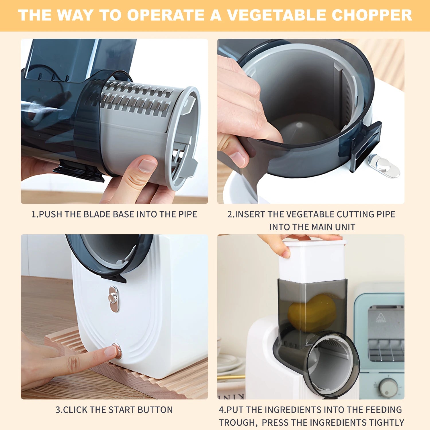 Vegetable Slicer Shredder