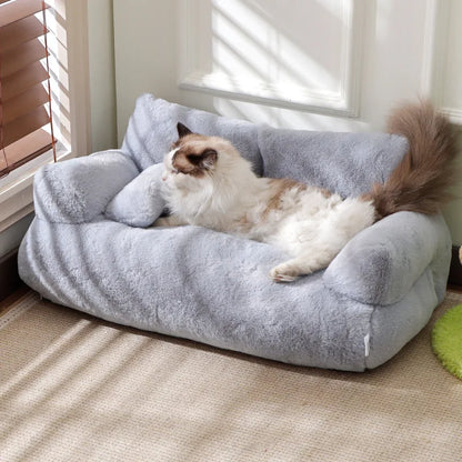 Fluffy Cat Dog Bed